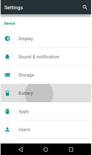 Battery Saving Mode